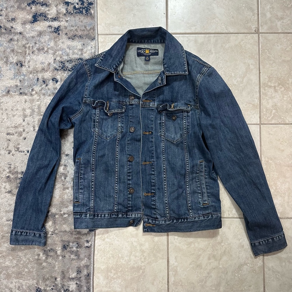 LUCKY BRAND Blue Denim Jacket
